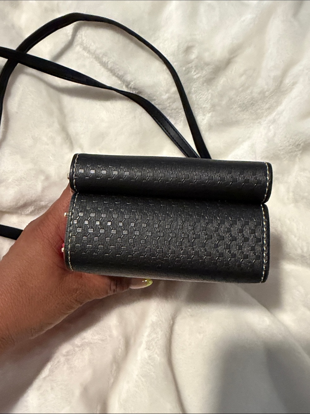 Iconic Bags Brown & Black Crossbody Wallet with Dragonfly Accent - Picture 4 of 6